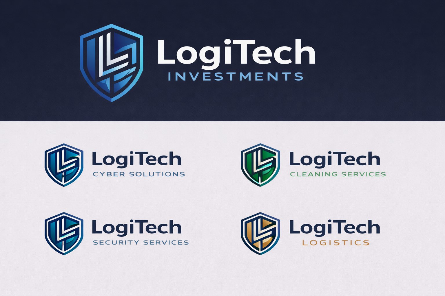 LogiTech logo set preview